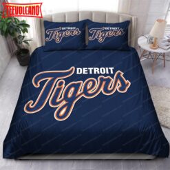 Logo Detroit Tigers MLB Bedding Sets