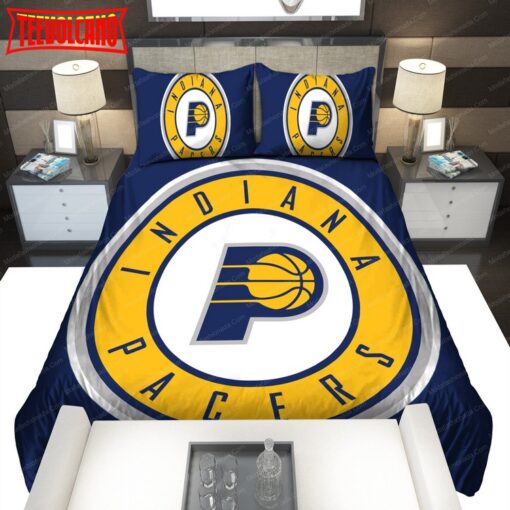 Logo Indiana Pacers NBA 235 Bedding Sets