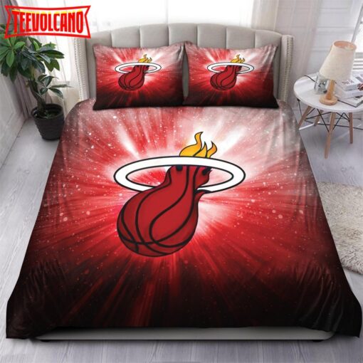 Logo Miami Heat NBA 27 Bedding Sets