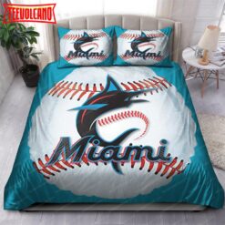 Logo Miami Marlins MLB 113 Bedding Sets