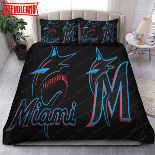 Logo Miami Marlins MLB 114 Bedding Sets