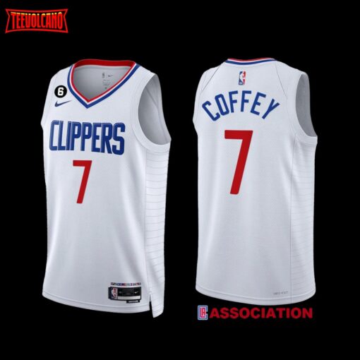 Los Angeles Clippers Amir Coffey 2022-23 Association Edition Jersey White