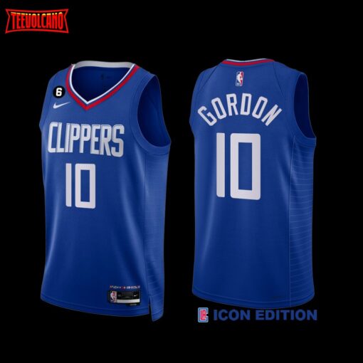 Los Angeles Clippers Eric Gordon 2022-23 Icon Edition Jersey Blue