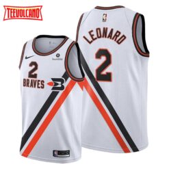 Los Angeles Clippers Kawhi Leonard 2020 White Classic Jersey