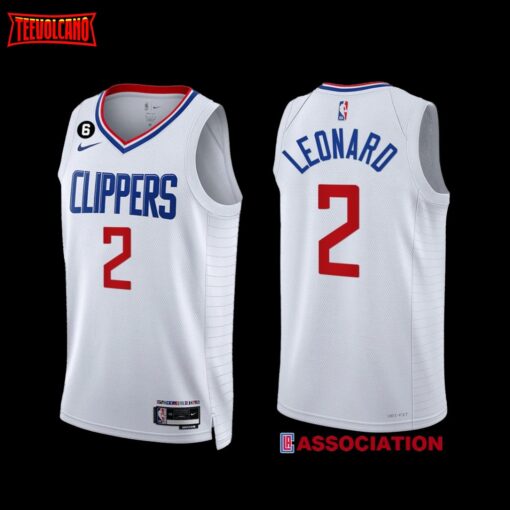 Los Angeles Clippers Kawhi Leonard 2022-23 Association Edition Jersey White