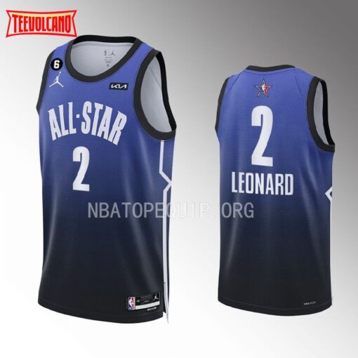 Los Angeles Clippers Kawhi Leonard 2023 NBA All-Star Blue Jersey