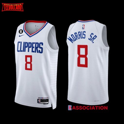 Los Angeles Clippers Marcus Morris Sr. 2022-23 Association Edition Jersey White