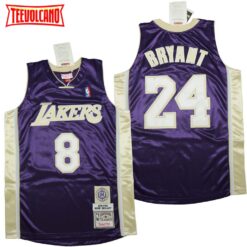 Los Angeles Lakers 8 Kobe Bryant Purple Throwback Jersey