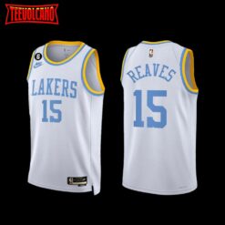 Los Angeles Lakers Austin Reaves 2022-23 White Classic Edition Jersey