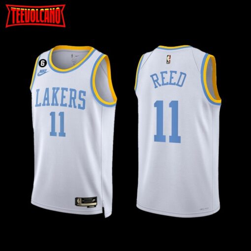 Los Angeles Lakers Davon Reed 2022-23 Classic Edition Jersey White