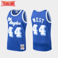 Los Angeles Lakers Jerry West Royal 1960-61 Throwback Jersey