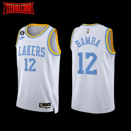 Los Angeles Lakers Mo Bamba 2022-23 Classic Edition Jersey White