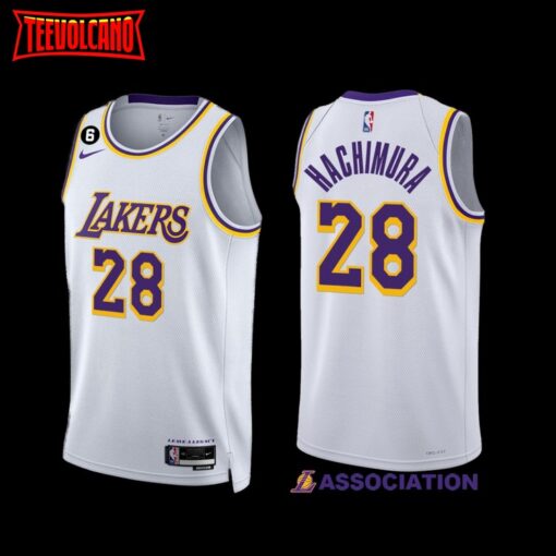 Los Angeles Lakers Rui Hachimura 2022-23 Association Edition Jersey White