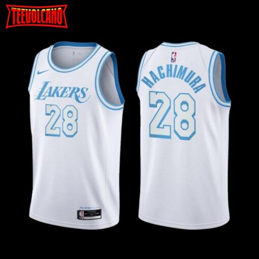 Los Angeles Lakers Rui Hachimura 2022-23 City Edition Jersey White