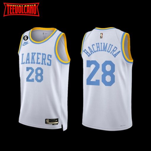 Los Angeles Lakers Rui Hachimura 2022-23 Classic Edition Jersey White