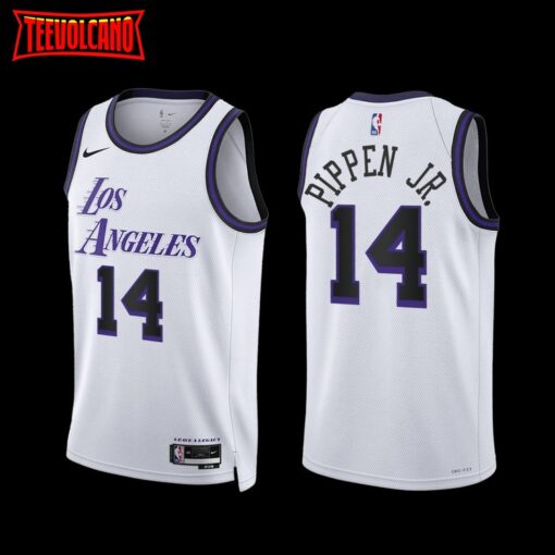 Los Angeles Lakers Scotty Pippen Jr. 2022-23 City Edition Jersey White