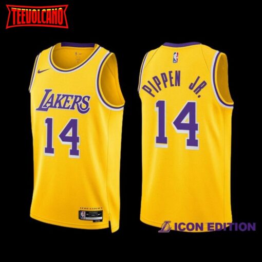 Los Angeles Lakers Scotty Pippen Jr. 2022-23 Gold Icon Edition Jersey