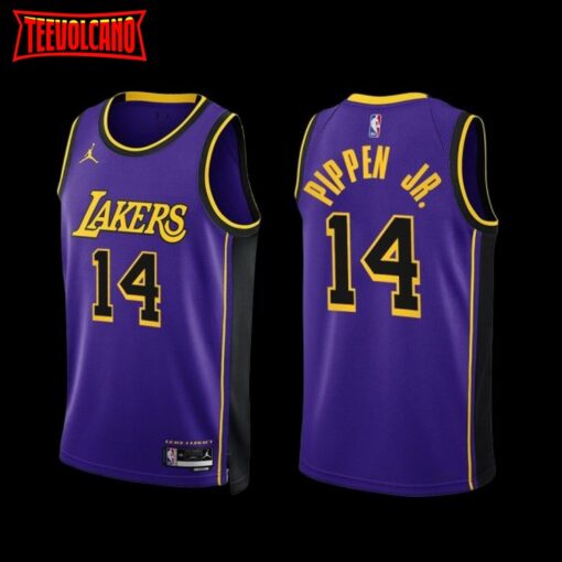 Los Angeles Lakers Scotty Pippen Jr. 2022-23 Purple Statement Edition Jersey