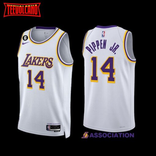 Los Angeles Lakers Scotty Pippen Jr. 2022-23 White Association Edition Jersey