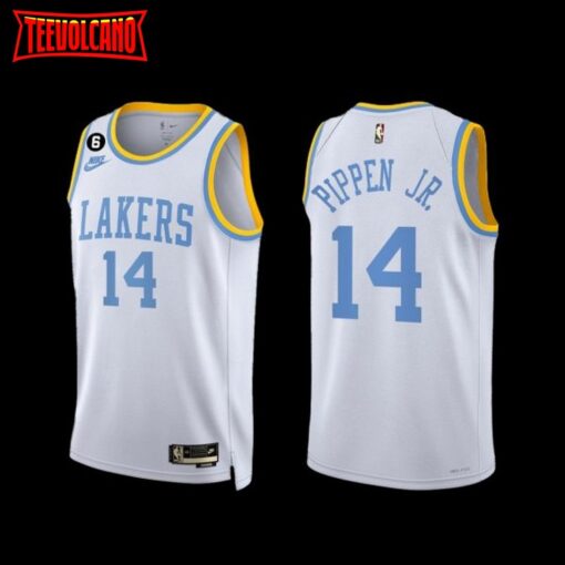 Los Angeles Lakers Scotty Pippen Jr. 2022-23 White Classic Edition Jersey