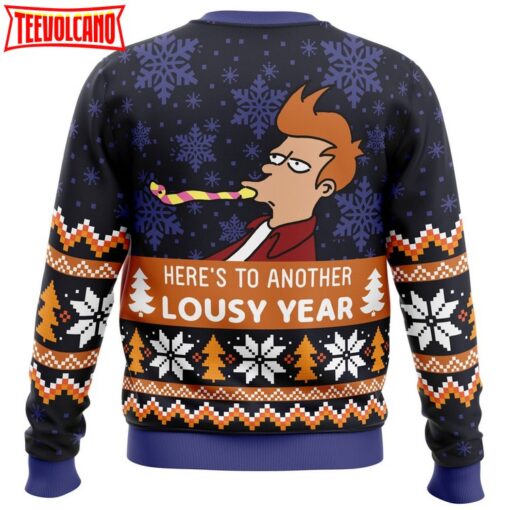 Lousy Year Futurama Ugly Christmas Sweater