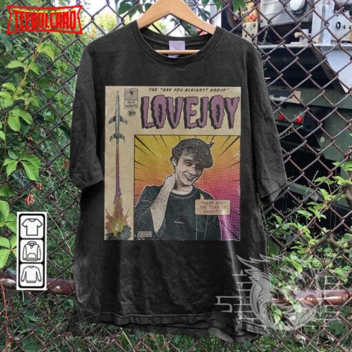 Lovejoy Comic Art Are You Alright Album World Tour T Shirt