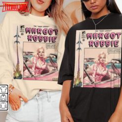 Margot Robbie 90S Vintage Merch Book Art, Ms Baby 2023 T Shirt