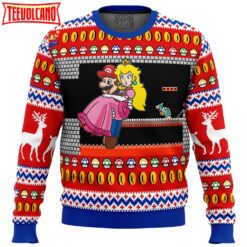 Mario Bowser’s Castle Ugly Christmas Sweater