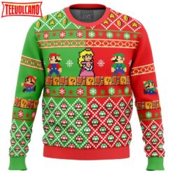 Mario Bros Ugly Christmas Sweater