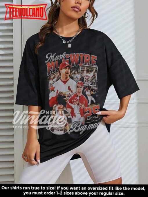 Mark McGwire Shirt, Baseball shirt, Classic 90s Graphic T Shirt