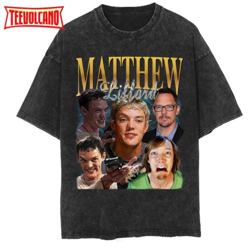 Matthew Lillard Vintage Washed T-Shirt, Actor Homage Graphic T Shirt