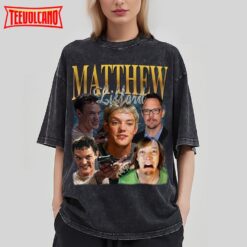 Matthew Lillard Vintage Washed T-Shirt, Actor Homage Graphic T Shirt