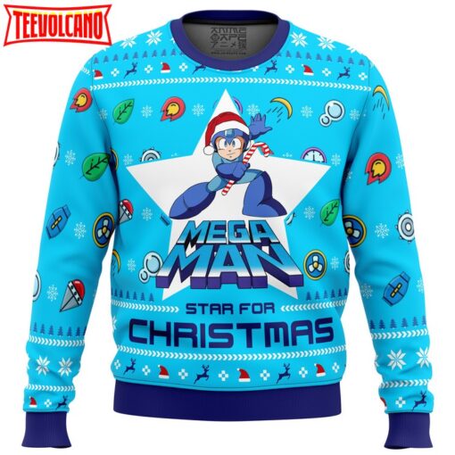 Mega Man Mega Christmas Ugly Christmas Sweater