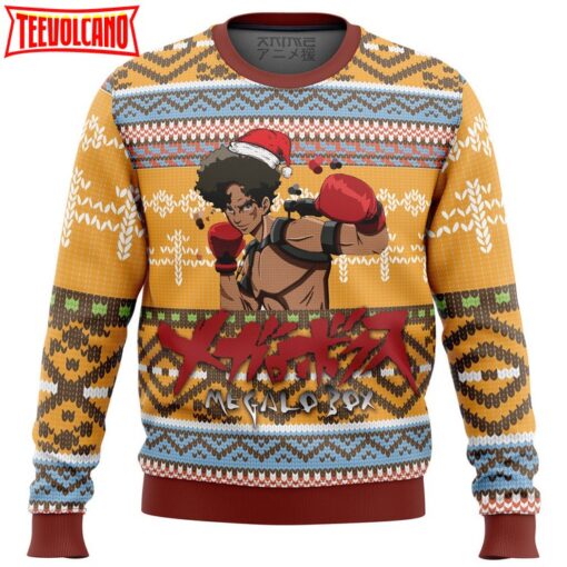 Megalo Box Alt Ugly Christmas Sweater