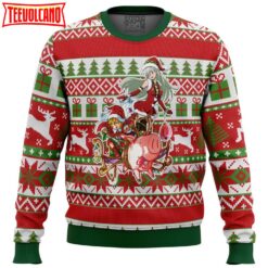 Meliodas and Elizabeth 7 Deadly Sins Ugly Christmas Sweater