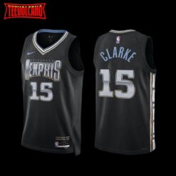 Memphis Grizzlies Brandon Clarke 2022-23 City Edition Jersey Black