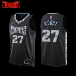 Memphis Grizzlies David Roddy 2022-23 City Edition Jersey Black