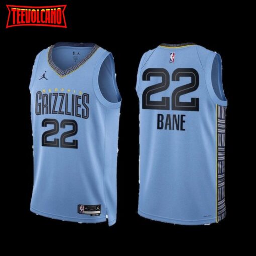 Memphis Grizzlies Desmond Bane 2022-23 Blue Statement Edition Jersey