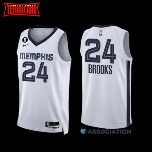 Memphis Grizzlies Dillon Brooks 2022-23 Association Edition Jersey White