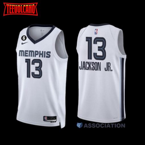 Memphis Grizzlies Jaren Jackson Jr. 2022-23 Association Edition Jersey White