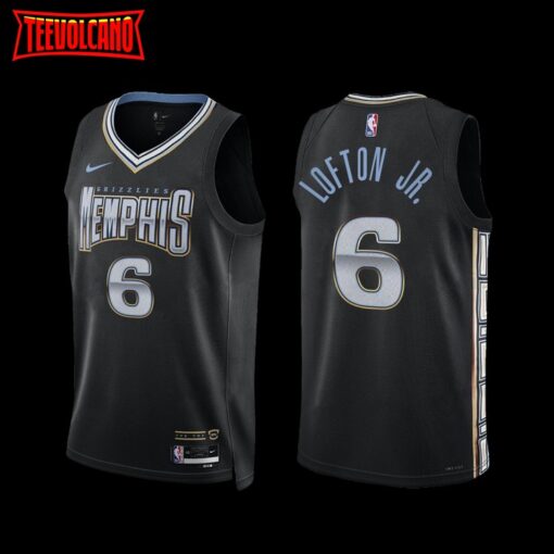 Memphis Grizzlies Kenneth Lofton Jr. 2022-23 City Edition Jersey Black