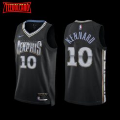 Memphis Grizzlies Luke Kennard 2022-23 City Edition Jersey Black