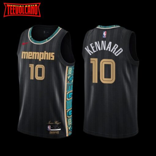 Memphis Grizzlies Luke Kennard 2022-23 Classic Edition Jersey Black