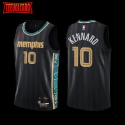 Memphis Grizzlies Luke Kennard 2022-23 Classic Edition Jersey Black