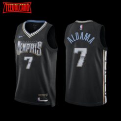 Memphis Grizzlies Santi Aldama 2022-23 City Edition Jersey Black