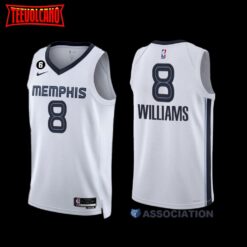 Memphis Grizzlies Ziaire Williams 2022-23 Association Edition Jersey White