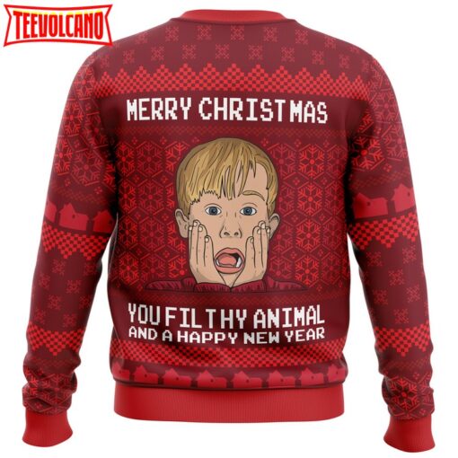 Merry Christmas Home Alone Ugly Christmas Sweater