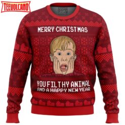 Merry Christmas Home Alone Ugly Christmas Sweater