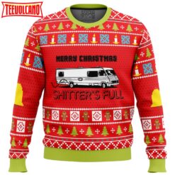 Merry Christmas Shitter’s Full Ugly Christmas Sweater