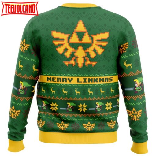 Merry Linkmas Legend of Zelda Ugly Christmas Sweater